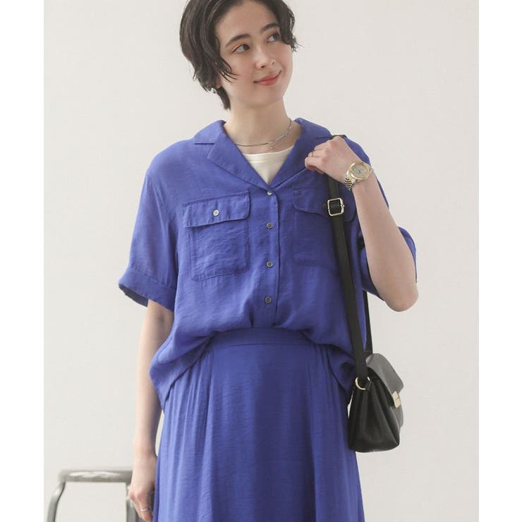 SET2点 シャツスカートセットアップ | Green Parks  | 詳細画像3 