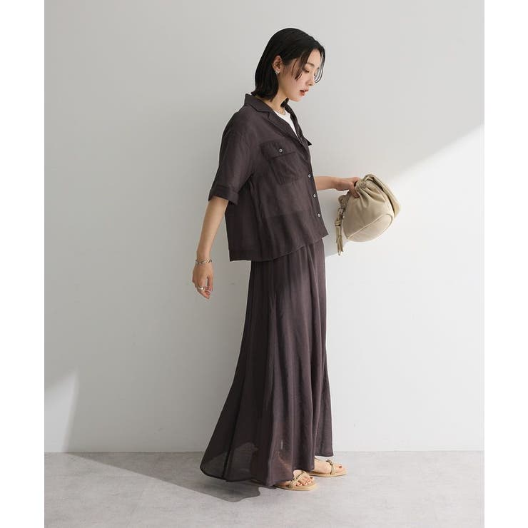 SET2点 シャツスカートセットアップ | Green Parks  | 詳細画像5 