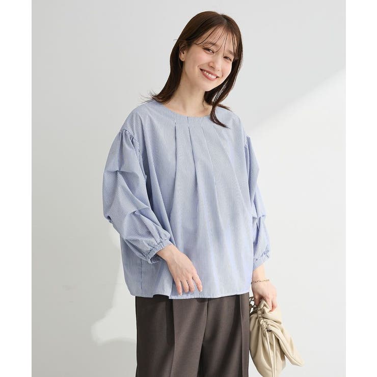 イージーケア袖タックブラウス | Green Parks  | 詳細画像5 