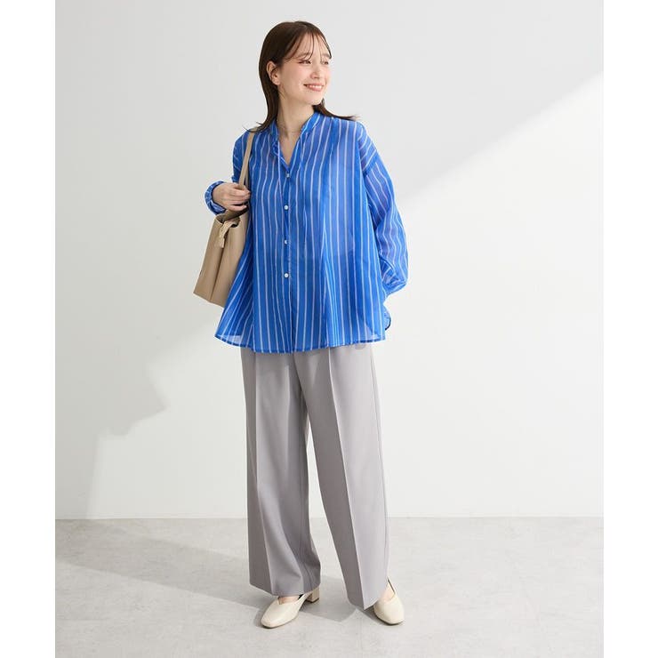 きれシルストレートワイドパンツ | Green Parks  | 詳細画像11 