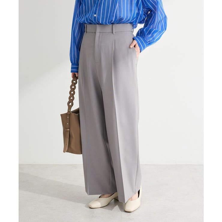 きれシルストレートワイドパンツ | Green Parks  | 詳細画像13 