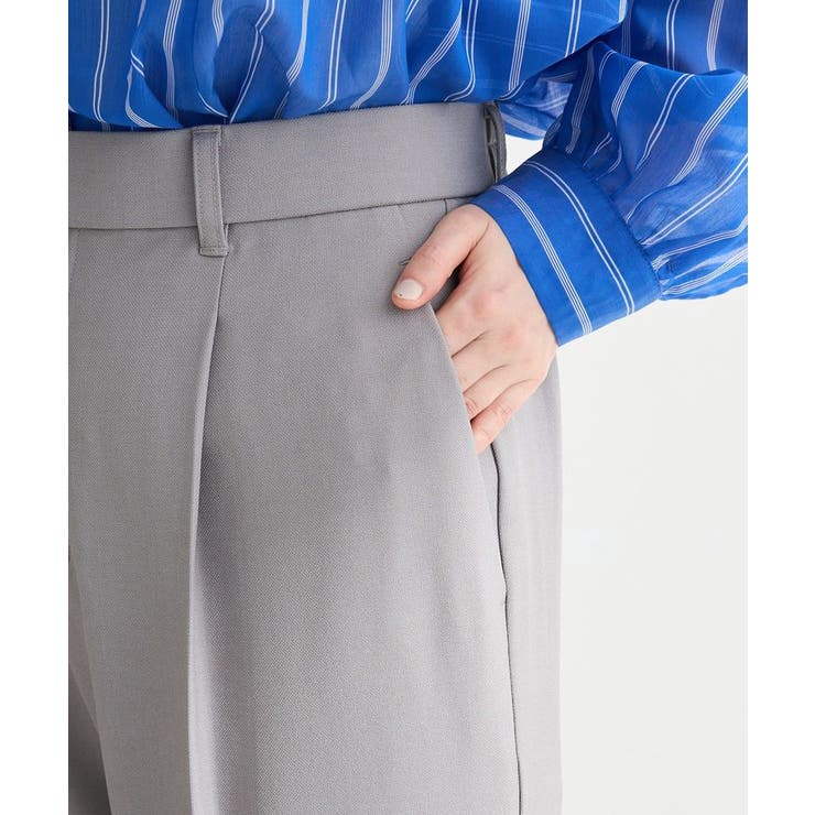 きれシルストレートワイドパンツ | Green Parks  | 詳細画像16 