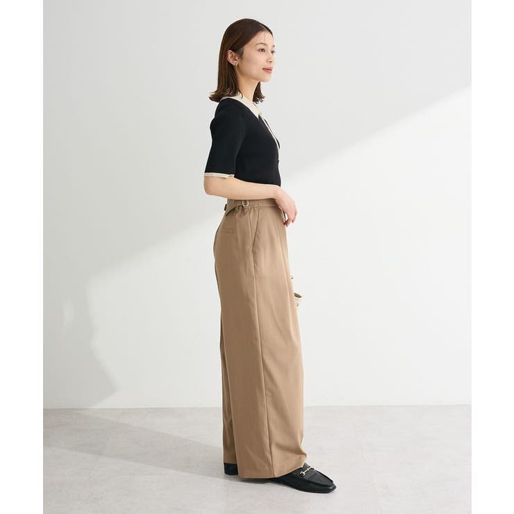 配色ニットポロ | Green Parks  | 詳細画像15 