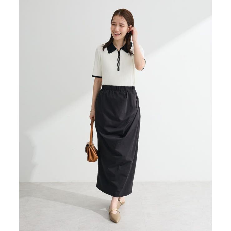 配色ニットポロ | Green Parks  | 詳細画像19 