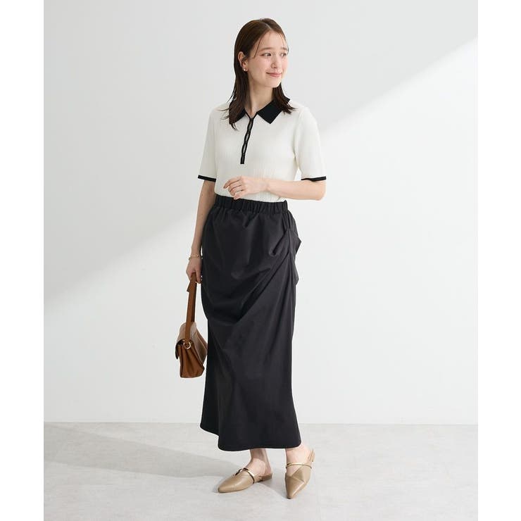 配色ニットポロ | Green Parks  | 詳細画像20 