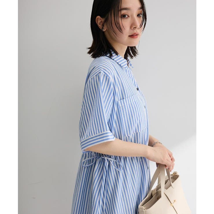ウエストリボンミディ丈ワンピース | Green Parks  | 詳細画像15 