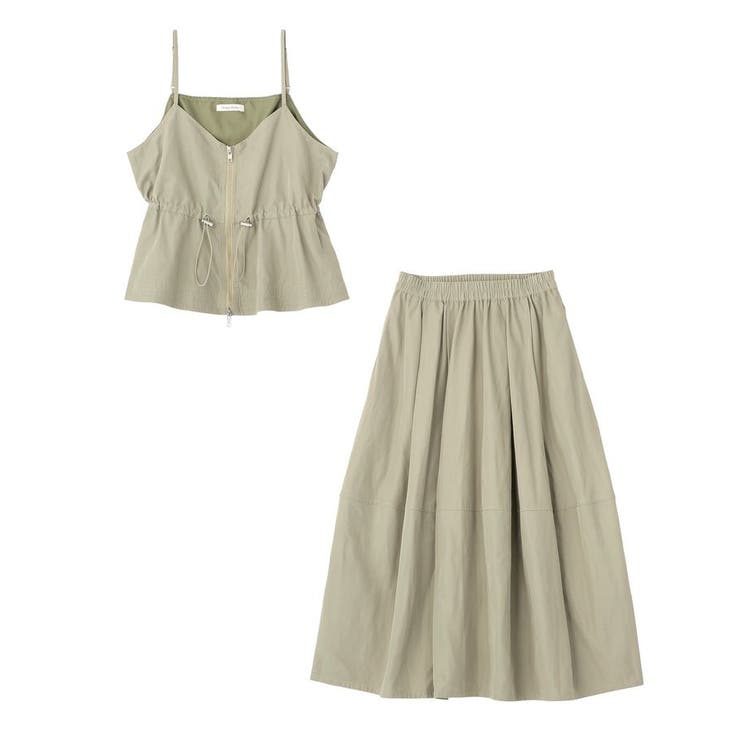 SET2点 キャミビスチェ＋スカート | Green Parks  | 詳細画像37 