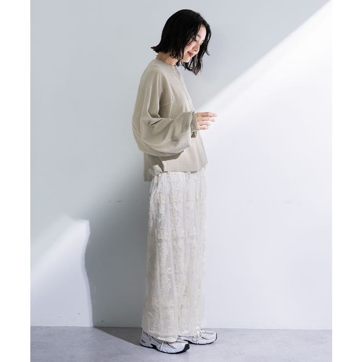 ヴィンテージ加工ドルマンカットプルオーバー | Green Parks  | 詳細画像13 