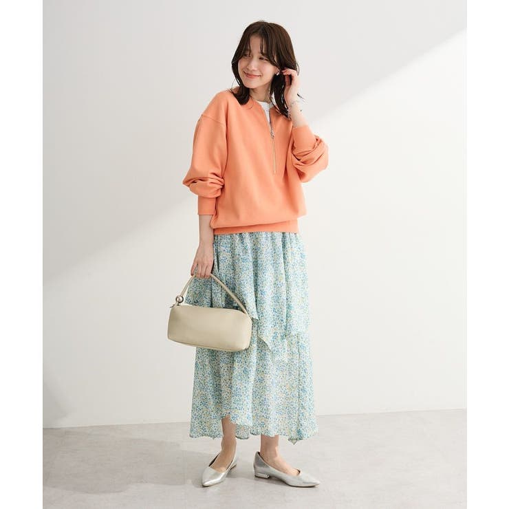 花柄イレヘムボリュームスカート | Green Parks  | 詳細画像5 