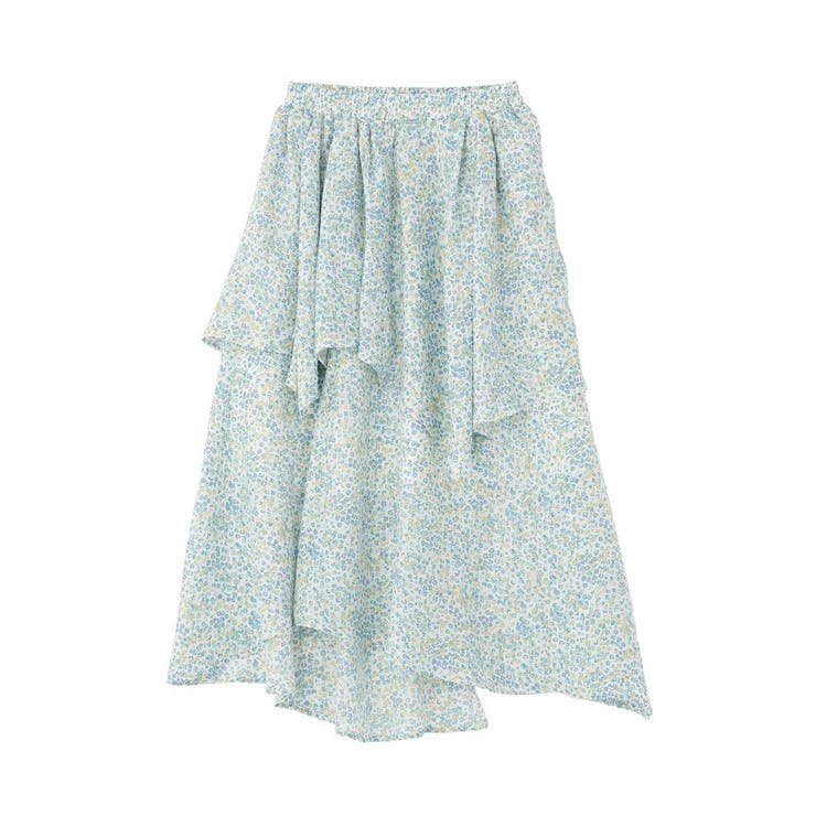 花柄イレヘムボリュームスカート | Green Parks  | 詳細画像8 