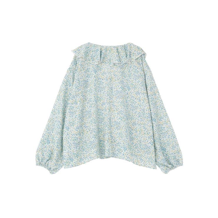 花柄フリルブラウス | Green Parks  | 詳細画像18 