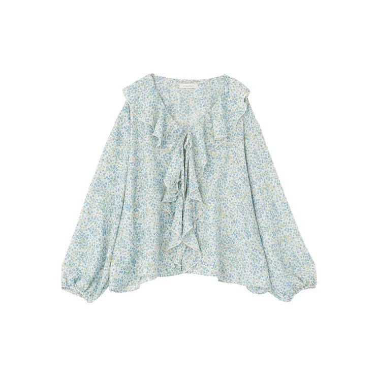 花柄フリルブラウス | Green Parks  | 詳細画像30 