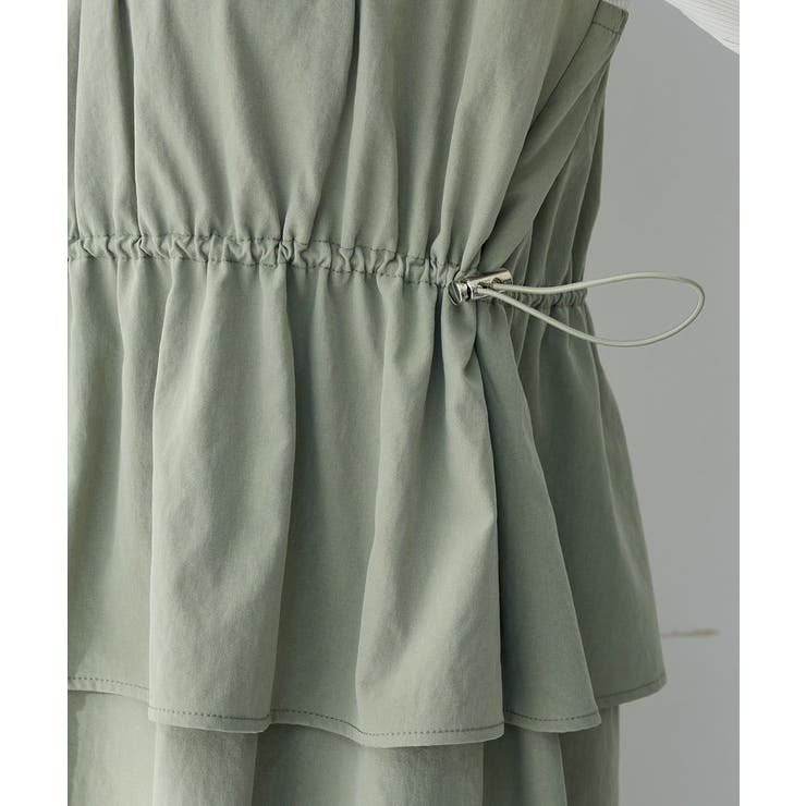 ペプラムドッキングワンピース | Green Parks  | 詳細画像19 