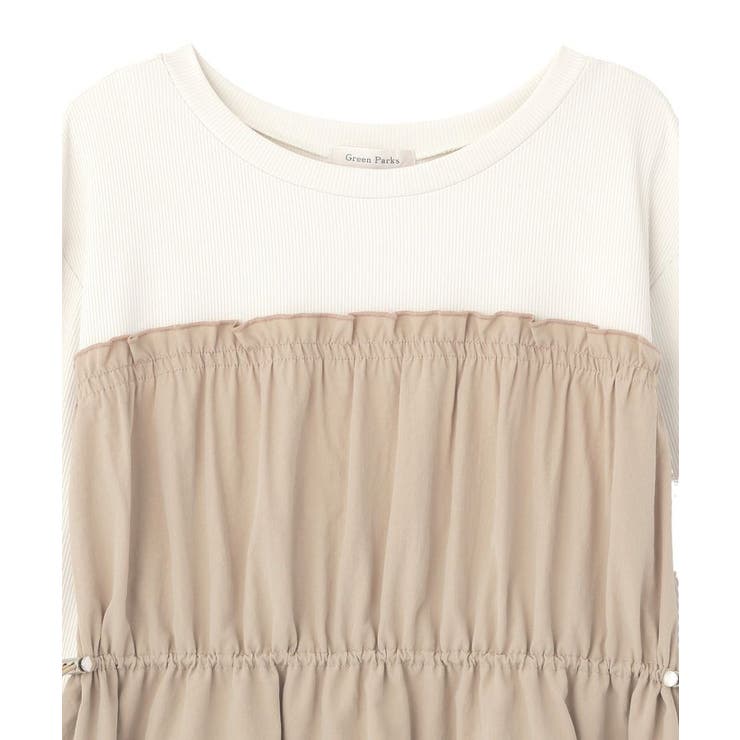 ペプラムドッキングワンピース | Green Parks  | 詳細画像22 