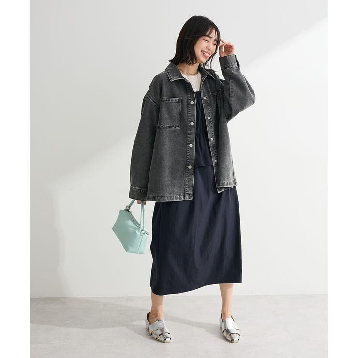 ペプラムドッキングワンピース | Green Parks  | 詳細画像5 