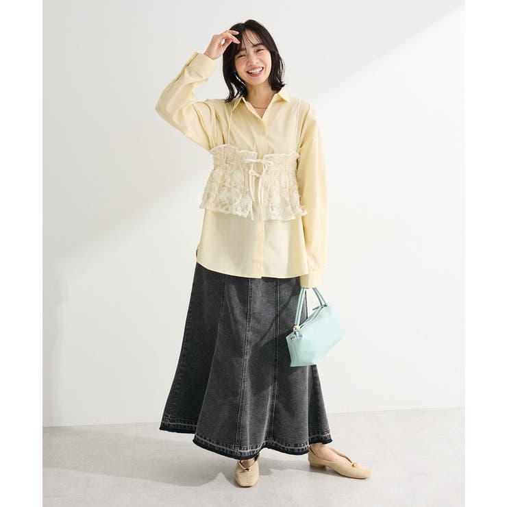 SET2点シャツ+レースビスチェ | Green Parks  | 詳細画像7 