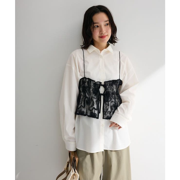 SET2点シャツ+レースビスチェ | Green Parks  | 詳細画像20 