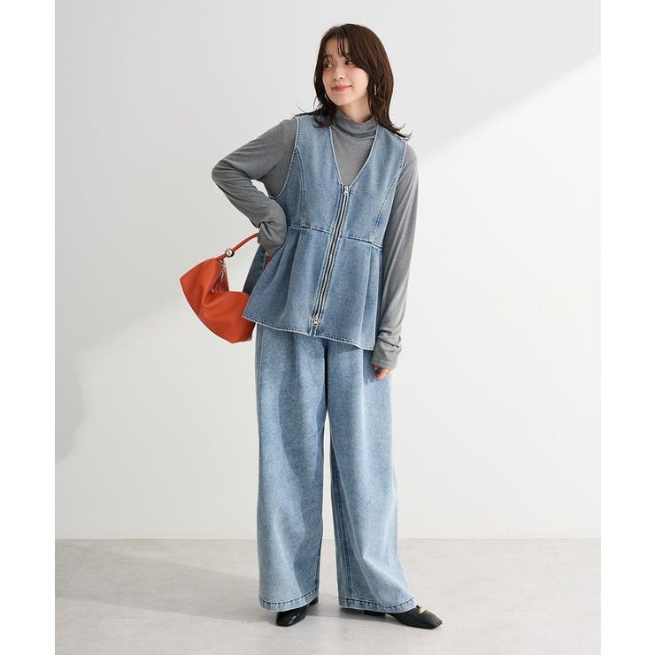 デニムペプラムジレ | Green Parks  | 詳細画像2 