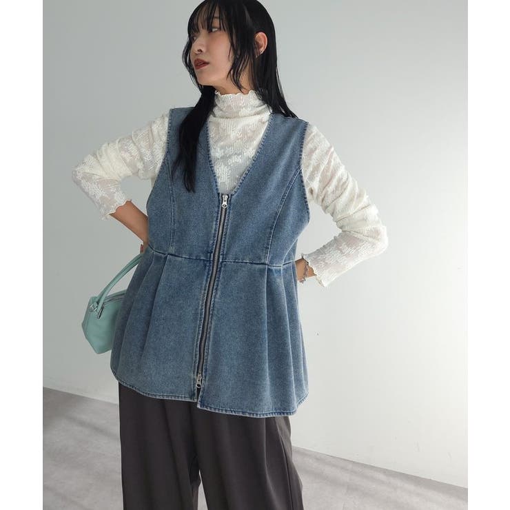 デニムペプラムジレ | Green Parks  | 詳細画像21 