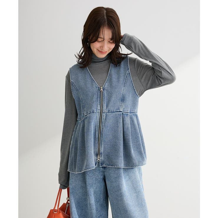 デニムペプラムジレ | Green Parks  | 詳細画像5 