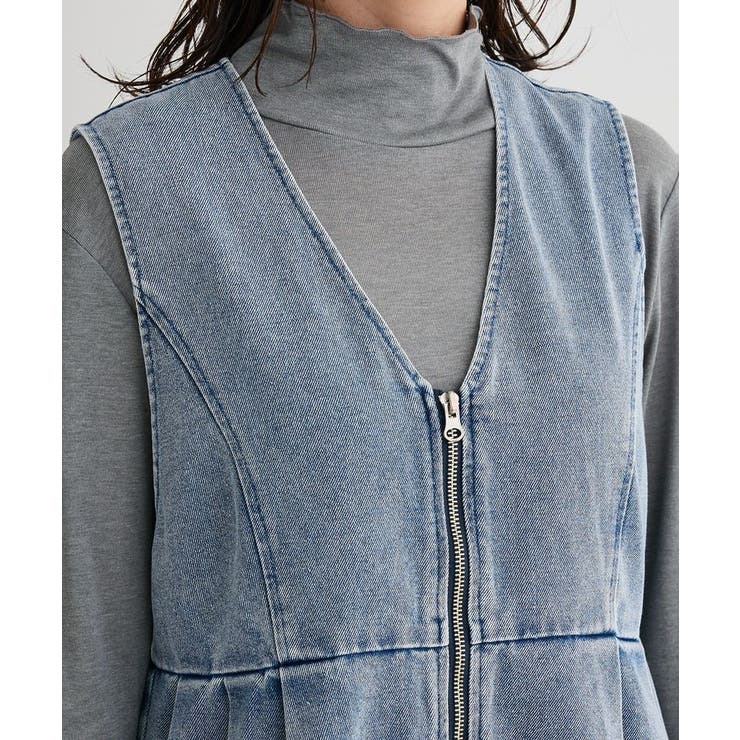 デニムペプラムジレ | Green Parks  | 詳細画像8 