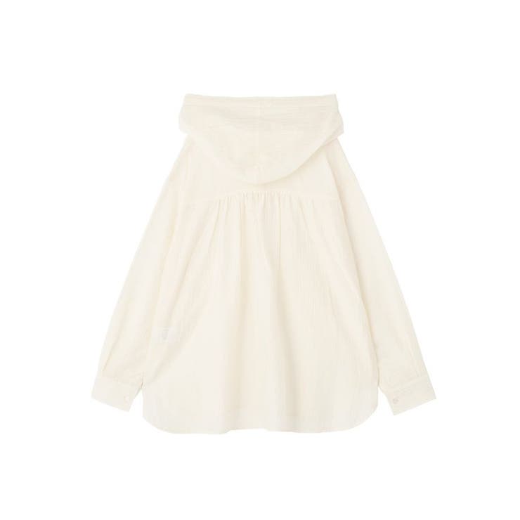 シアーフードシャツ | Green Parks  | 詳細画像14 