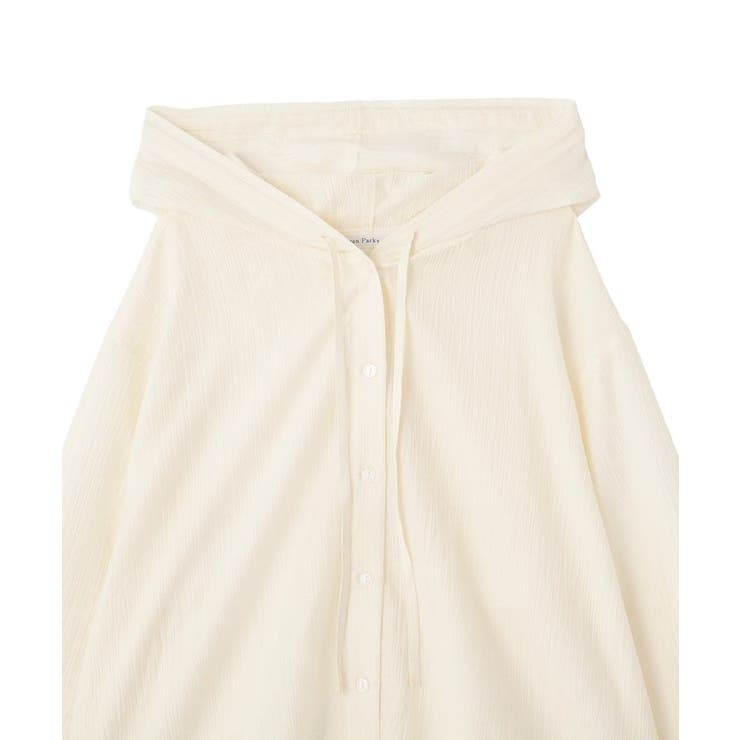 シアーフードシャツ | Green Parks  | 詳細画像16 