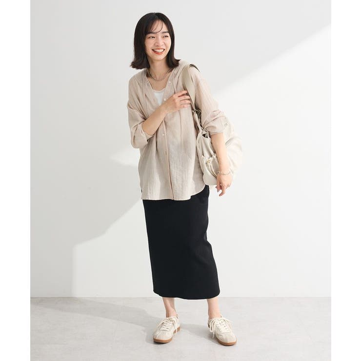 シアーフードシャツ | Green Parks  | 詳細画像8 