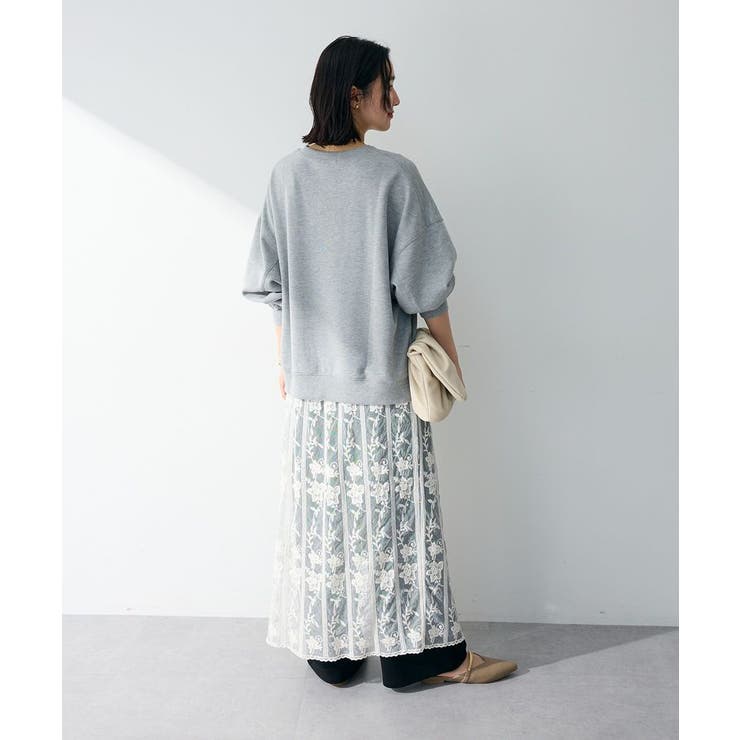 オーバーサイズロゴ裏毛プルオーバー | Green Parks  | 詳細画像4 