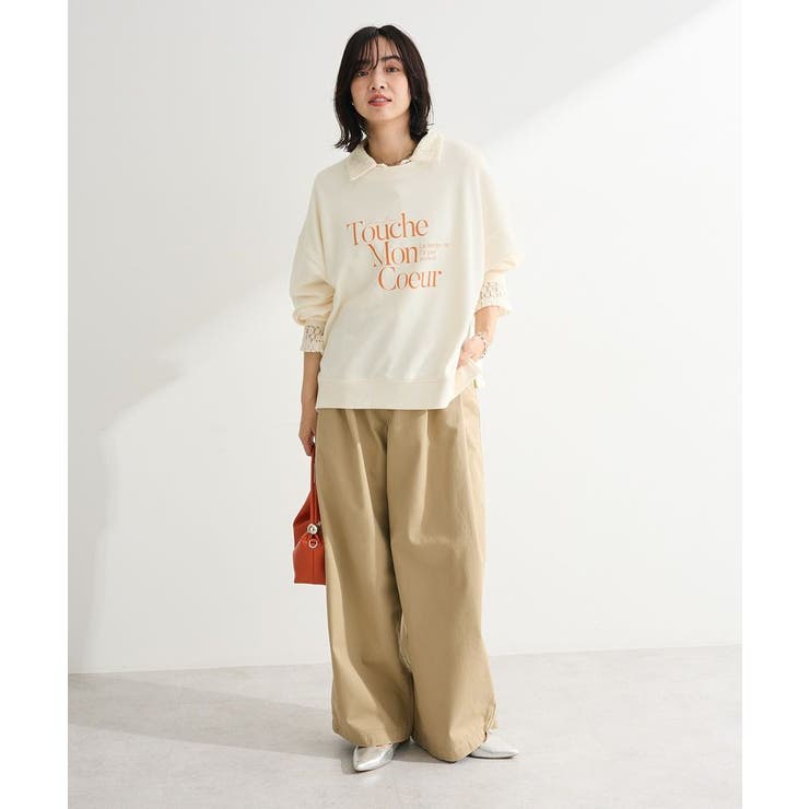 オーバーサイズロゴ裏毛プルオーバー | Green Parks  | 詳細画像12 