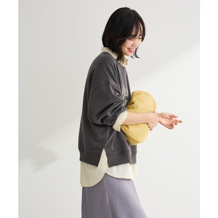 オーバーサイズロゴ裏毛プルオーバー | Green Parks  | 詳細画像21 