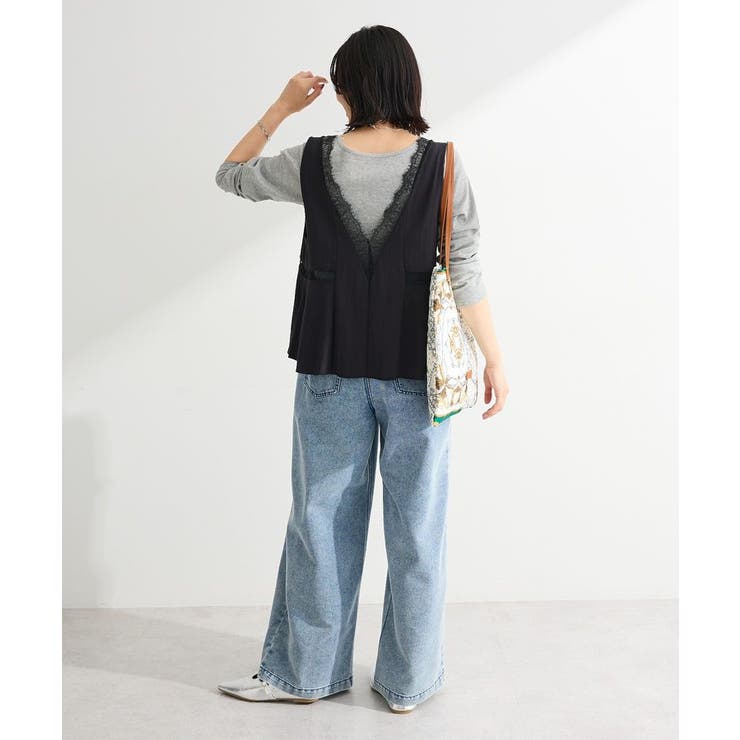 ランジェリー風サテンビスチェ | Green Parks  | 詳細画像13 