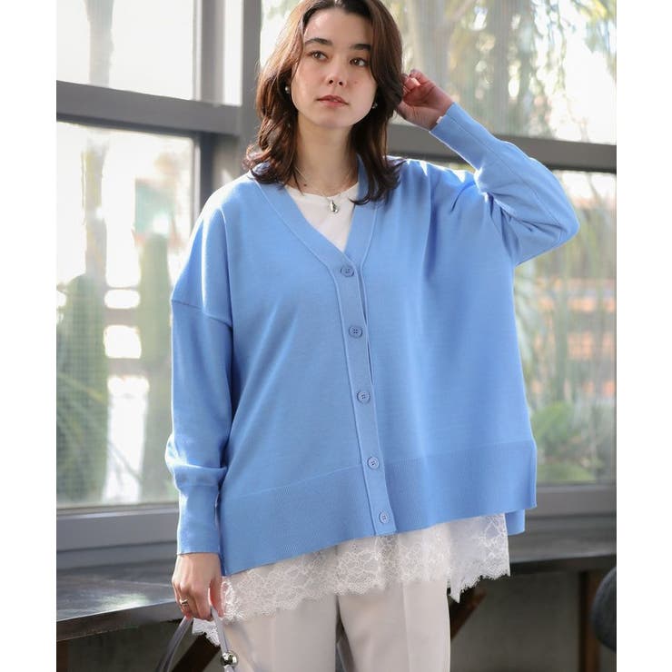 裾イレヘムレースドッキングプルオーバー | Green Parks  | 詳細画像18 