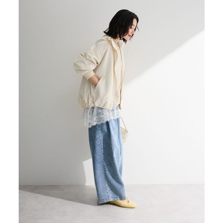 裾イレヘムレースドッキングプルオーバー | Green Parks  | 詳細画像3 