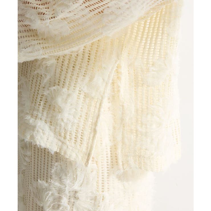 レース刺繍プルオーバー | Green Parks  | 詳細画像10 