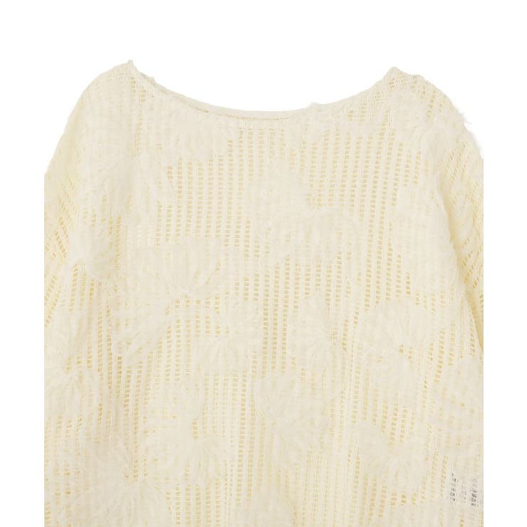 レース刺繍プルオーバー | Green Parks  | 詳細画像18 