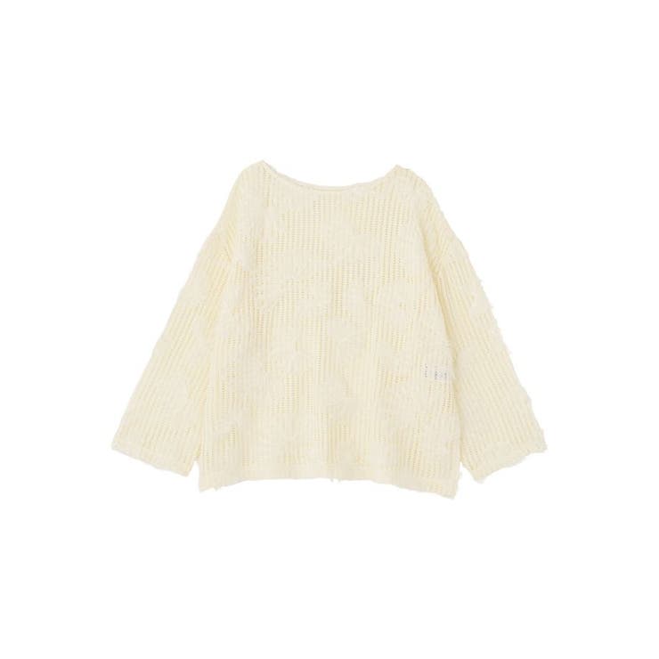 レース刺繍プルオーバー | Green Parks  | 詳細画像25 