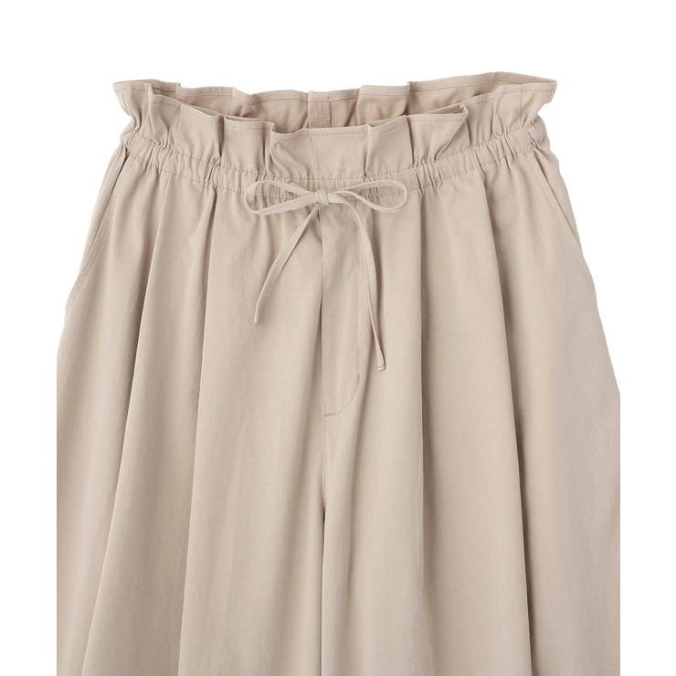 ウエストフリルワイドコクーンパンツ | Green Parks  | 詳細画像13 