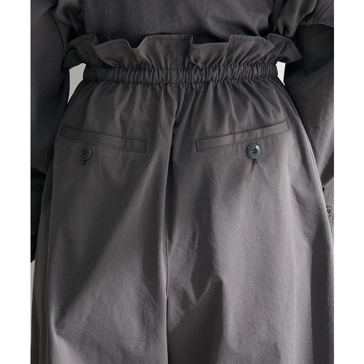 ウエストフリルワイドコクーンパンツ | Green Parks  | 詳細画像6 