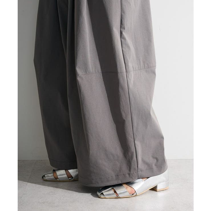 ウエストフリルワイドコクーンパンツ | Green Parks  | 詳細画像8 