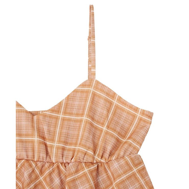 ペプラムチェックキャミワンピース | Green Parks  | 詳細画像21 