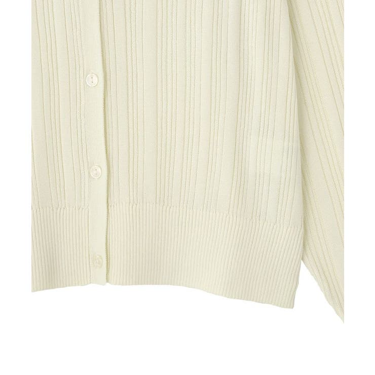 レースドッキングニットカーディガン | Green Parks  | 詳細画像27 