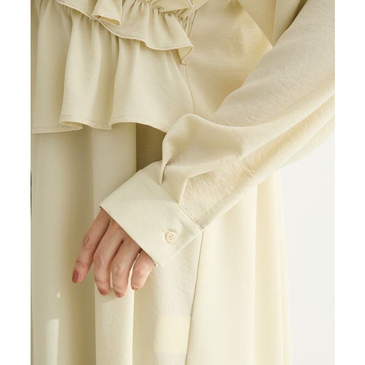 SET2点フリルビスチェ＋シャツワンピース | Green Parks  | 詳細画像12 