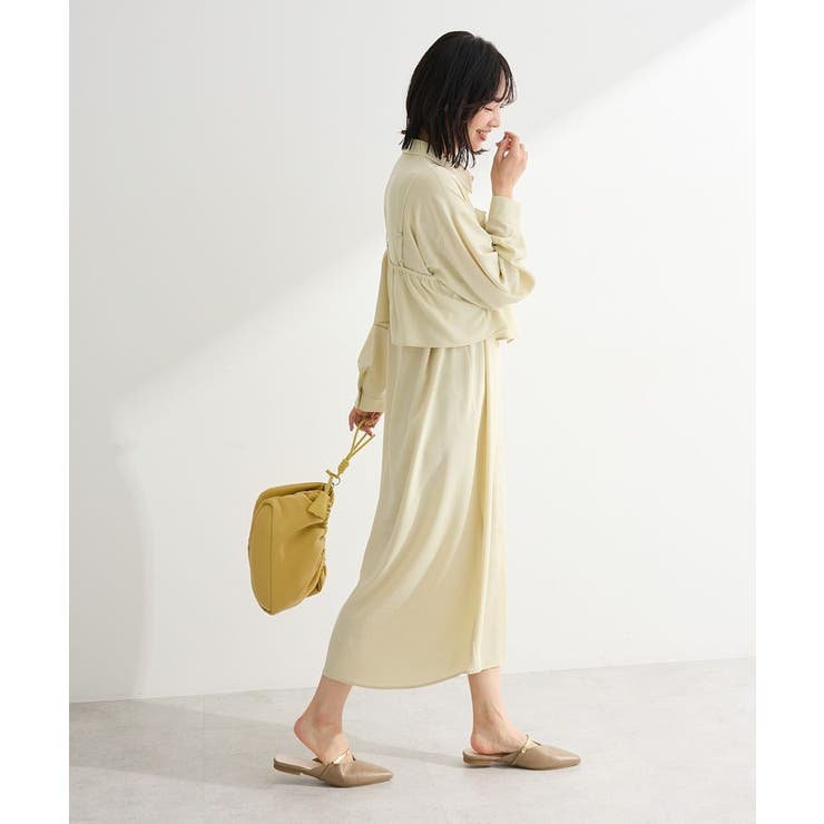 SET2点フリルビスチェ＋シャツワンピース | Green Parks  | 詳細画像4 