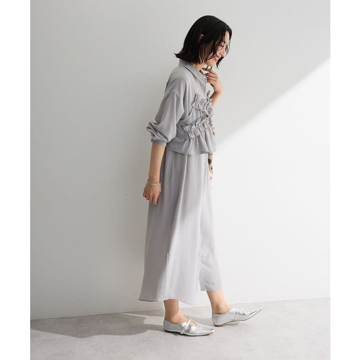 SET2点フリルビスチェ＋シャツワンピース | Green Parks  | 詳細画像17 