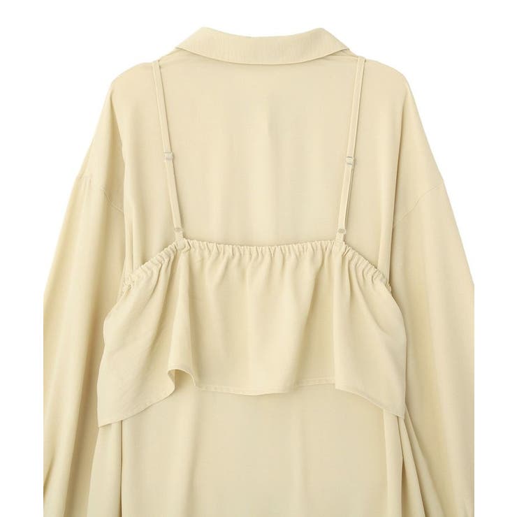 SET2点フリルビスチェ＋シャツワンピース | Green Parks  | 詳細画像25 