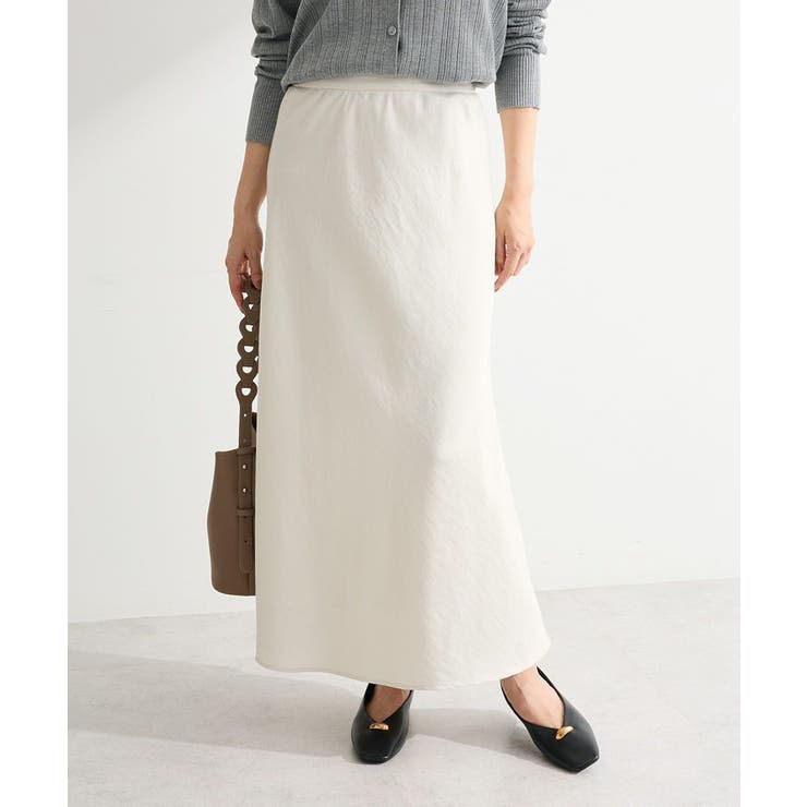 光沢サテンナロースカート | Green Parks  | 詳細画像7 