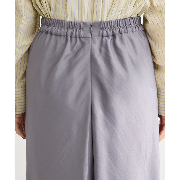 光沢サテンナロースカート | Green Parks  | 詳細画像15 