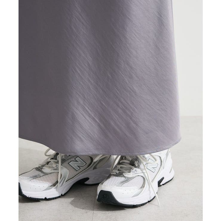 光沢サテンナロースカート | Green Parks  | 詳細画像16 