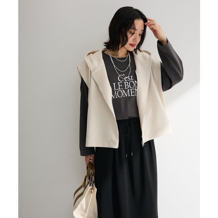 エクリュ | フード付ベスト | Green Parks 